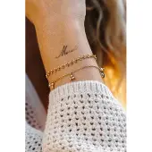 Purelei Seed Armband Gold Größe: OS | Armbänder Outlet | Damen | Gelb