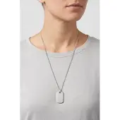 Purelei Plate Charm Kette Silver Größe: OS | Halsketten Outlet | Damen | Grau