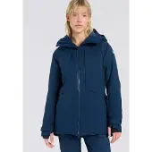 CMP Winterjacke mit Kapuze mit farblich passend gefütterter Kapuze, wärmend, winddicht