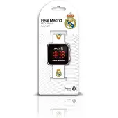 Kids Euroswan LED-Uhr – Lizenz für Kinder – Real Madrid – Ab 4 Jahren – Weiß
