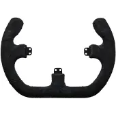 Asetek SimSports GT Rim - Open D, Wildleder