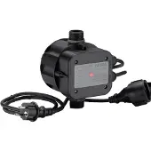 Wiltec Druckschalter mit Kabel EPC-5 230V 1-phasig bis 10 bar, Druckwächter mit Trockenlaufschutz für Hauswasserwerke und Pumpen, zuverlässige Pumpensteuerung