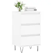 vidaXL Sideboard Weiß 40x35x70 cm Holzwerkstoff