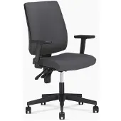 Nowy Styl Ergonomischer Bürostuhl Taktik Stoff Grau