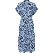 ONLY ONLJAKIRI Langes Kleid Hemdblusenkleid