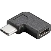 Microconnect USB3.1CCMF, USB C, USB C, Schwarz