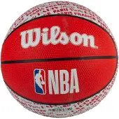Wilson Nba City Paris Mini Basketballball Rot 3 Rot 3