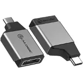 Alogic ULCDPMN-SGR, USB Typ-C, DisplayPorts ausgang, 3840 x 2160 Pixel