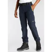 CMP Kid Zip Off Pant 01Nn B.blue-Limegreen 176