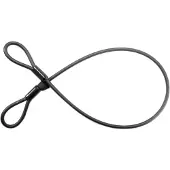 Contec Schlaufenkab. Powerloc 10 mm X 120 cm, Schwarz