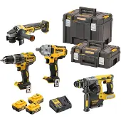DeWalt Akku-Kombopack (4-tlg.), 18V DCK428P3T-QW