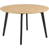 Ebuy24 Cadiz Esstisch 120x120cm Natur.