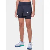 Ronhill Shorts W TECH 4.5" TWIN SHORT Lady, ganz schwarz Größe: 12