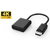 Microconnect DPHDMI3, 0,15 m, DisplayPort, HDMI, Stecker, Buchse, Nickel