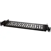Logilink 19" Fachboden 1 HE Festeinbau (T)150 mm schwarz