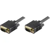 Microconnect Full HD SVGA HD15-Kabel 7 m Monitorkabel, Schwarz