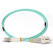 Lenovo Glasfaserkabel OM3 LC-LC 1m Türkis 00MN502 für Netzwerke und Server