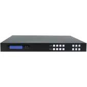 VivoLink VLHDMIMAT4X444, AV-Matrix-Umschalter, 4096 x 2160 Pixel, 18 Gbit/s, 10,100,1000 Mbit/s, Schnelles Ethernet, Gigabit Ethernet, LPCM