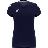 MACRON Oxygen Trikot Kurzarm Damen - Marine / Weiß