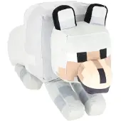 Ottosimon Minecraft Plüsch Wolf 28 cm Spielzeug Kuscheltier