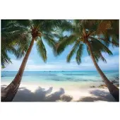 WALLARENA FOTOTAPETE 3D Effekt Strand Meer Hawaii Wohnzimmer 150x105