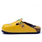 Goby Damen Clogs mit Giraffe CAL3426 39