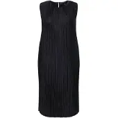 Ulla Popken Midikleid in schwarz | Gr.: 62/64