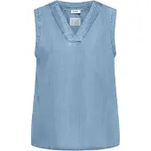 Cecil Bluse in Hellblau - S
