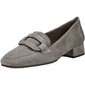 Gabor Pumps Größe 38 aus Rauleder in Grau (Taupe) mit 3 cm Absatz ohne Verschluss