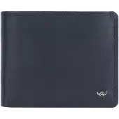 Golden Head Leder Geldbörse Polo RFID Protect Scheintasche mit RV 1364 Marineblau dunkelblau