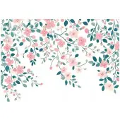 WALLARENA FOTOTAPETE Blumen Blätter Wohnzimmer Vlies Tapete 150x105