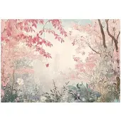 WALLARENA FOTOTAPETE Kinderzimmer Wald Natur Vlies Tapete 150x105