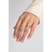 Purelei Embrace Ring Gold / 56-60 Größe: M-L | Ringe Outlet | Damen | Gelb
