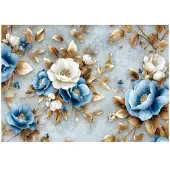 WALLARENA FOTOTAPETE Blumen 3D Effekt Glamour Wohnzimmer 200x140