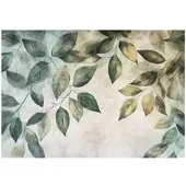 WALLARENA FOTOTAPETE Blätter Grün Natur Wohnzimmer Vlies Tapete 200x140