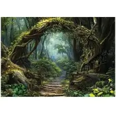 WALLARENA FOTOTAPETE 3D Effekt Wald Natur 350x250