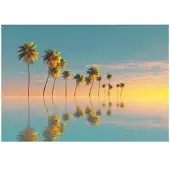 WALLARENA FOTOTAPETE 3D Effekt Strand Meer Karibik Wohnzimmer 150x105