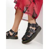 Dr. Martens Damen Klassische Sandalen 30 766 001 Farbe: Schwarz Größe: 39