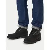 Timberland Herren Boots Stiefel Authentic Premium Warm gefüttert TB1A2E2P001 Schwarz