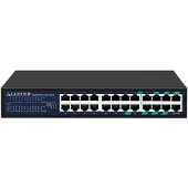 Lanview LVN-1U-24PORT-1G, Unmanaged, Gigabit Ethernet (10/100/1000), Vollduplex