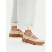 Clarks Halbschuhe Torhill Jane 26186305 Écru 37