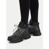 Love Moschino Schnürstiefeletten JA15494G0LIA0000 Schwarz