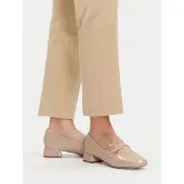 Clarks Damen Businessschuhe CL26181313 Farbe: Beige Größe: 39.5