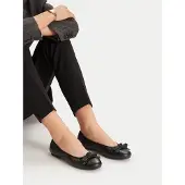 Gino Rossi Ballerinas COZY-HS001-1-2 Schwarz