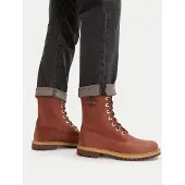Timberland Schnürschuhe Premium 8-Inch Waterproof TB0A43MXEM41 Braun 37.5