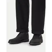 Clarks Schnürschuhe Newford Mid 26183381 Schwarz