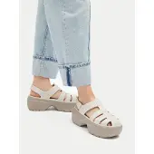 Crocs Sandalen Stomp Fisherman Sandal 209938 Grau