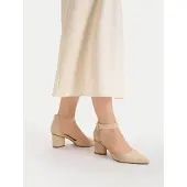 DeeZee Pumps CEO-112233 Beige 38