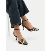 DeeZee High Heels CEO-HY0570-1 Braun