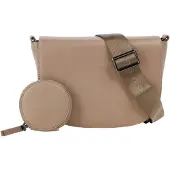 Bugatti Umhängetasche Schultertasche Almata Crossbody Bag Sand beige